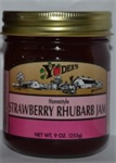 Strawberry Rhubarb Jam 9 oz.