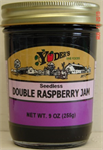 Seedless Double Raspberry Jam     9 oz.