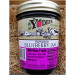 Blueberry Jam      9 oz.
