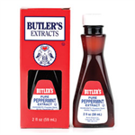 Butler's Extract Pure Peppermint 2oz.