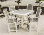 44^ Square Cafe Table Set