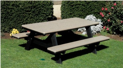 6' Poly Picnic Table