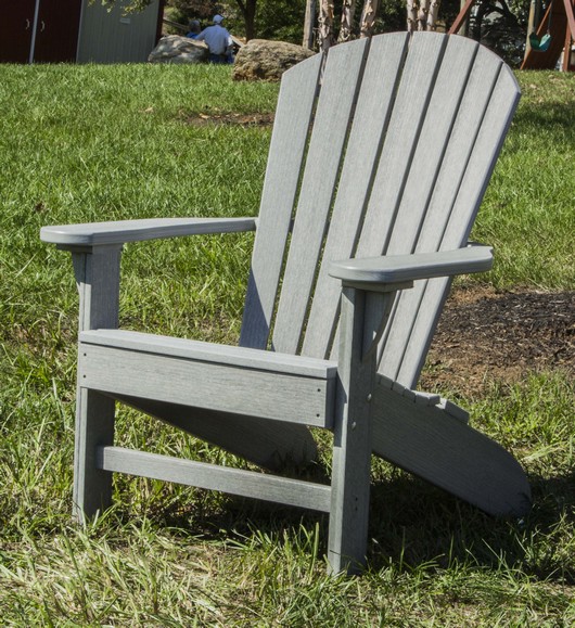 Adirondack Chair, Poly, Driftwood Gray