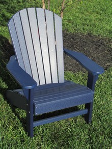Adirondack Chair, Poly, Patriot Blue
