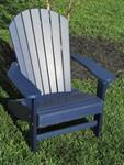 Adirondack Chair, Poly, Patriot Blue