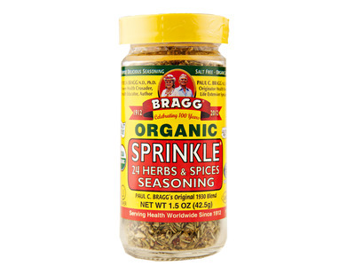 Bragg Sprinkle 24 Herb and Spice Seasoning REVIEW 