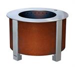 Breeo X Series 19^ Patina Searplate Smokeless Fire Pit Display Model