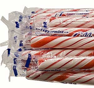 wrapped peppermint candy