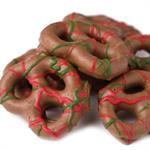 Christmas Chocolate Pretzels