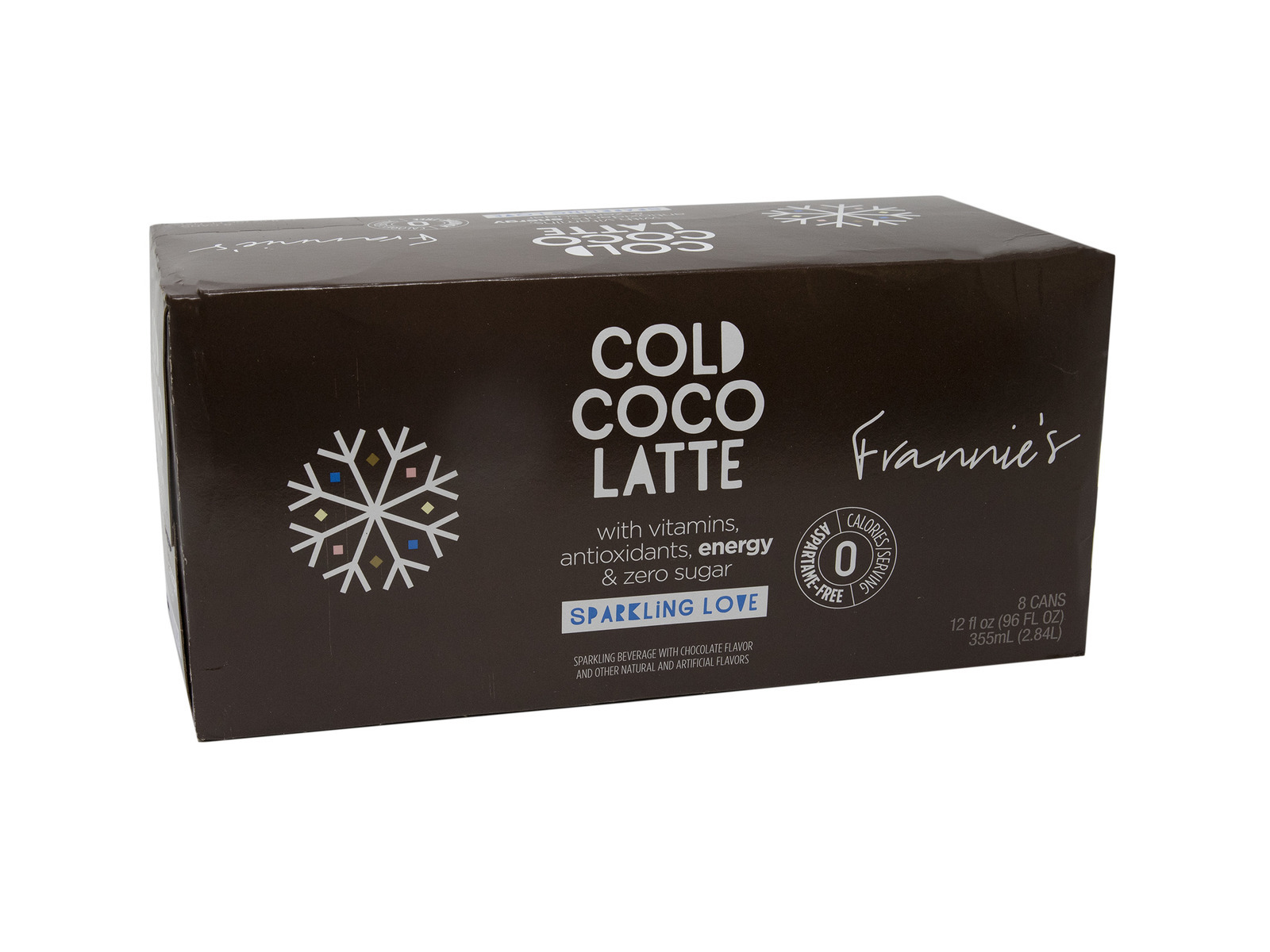 Cold Coco Latte 12oz CASE 8pk Frannies
