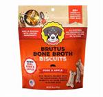 Dog Biscuits Pork & Apple Bone Broth Brutus 8oz