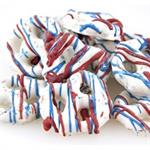 Freedom Yogurt Pretzels, Red,White & Blue