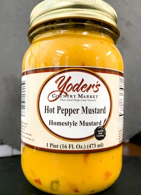 Hot Pepper Mustard 16oz