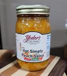 Hot Simply Peach Salsa 17oz