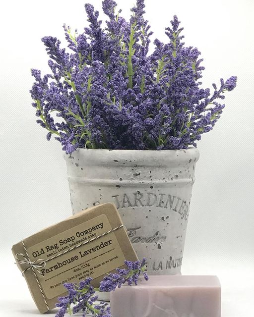 Locally Made Bar Soap, Farmhouse Lavender