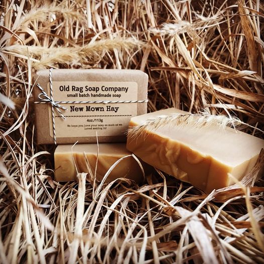 Locally Made Bar Soap, New Mown Hay