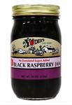 No Sugar Added Black Raspberry Jam 18 oz.