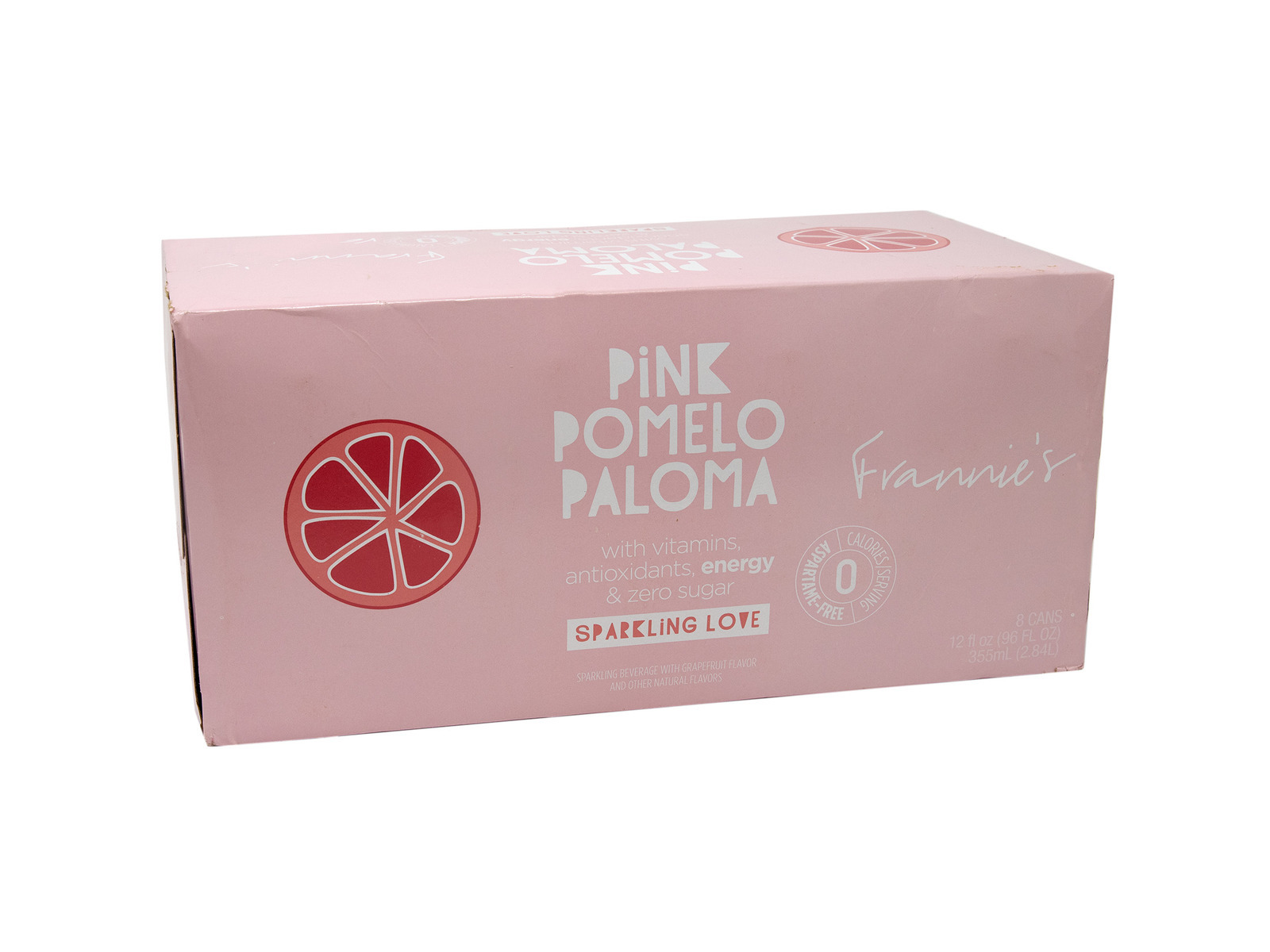 Pink Pomelo Paloma 12oz CASE 8pk Frannies