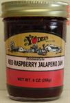 Red Raspberry Jalapeno Jam 9 oz.