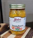  Simply Peach Salsa  17oz