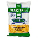 Sour Cream & Onion Ripple Chips 14oz Martin