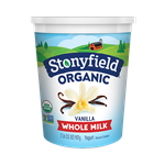 Stoneyfield Vanilla Yogurt     32oz