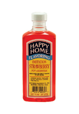 Happy Home Flavoring Strawberry, Orange, Maple, Peppermint, Cinnamon