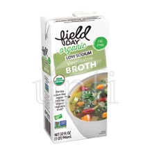 Vegetable Broth, Low Sodium Org 32oz