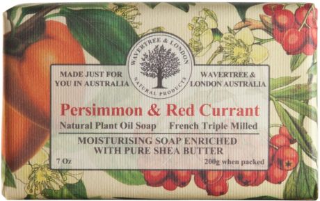 Wavertree Soap Persimmon & Red Currant