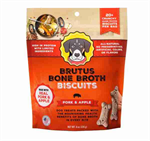 Dog Biscuits Pork & Apple Bone Broth Brutus 8oz