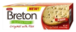 Gluten Free Crackers 4.7 oz  Garlic & Herb Breton