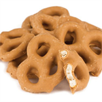 Peanut Butter Coated Mini Pretzels