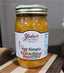 Hot Simply Peach Salsa 17oz