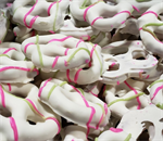 Pretzels Frosted Easter (Drizzle pink/green)   wc