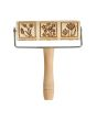 Embossed Mini Rolling Pin, Flowers