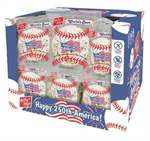 Baseball Popcorn Ball 1oz
