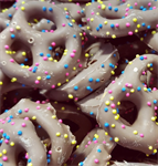Sugar Chocolate Easter Pretzels  wc