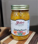  Simply Peach Salsa  17oz